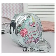 Сумка детская, отдел на молнии, цвет серебро