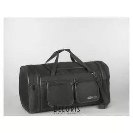 Сумка дорожная, отдел на молнии, 4 наружных кармана, цвет серый