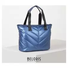 Сумка дорожная, отдел на молнии, цвет синий