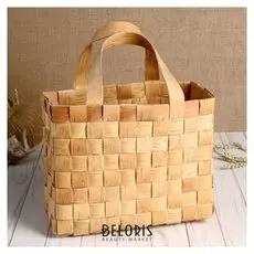 Сумка «Хозяйственная», 25х20х11 см, береста