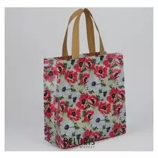 Сумка хозяйственная, отдел без молнии, цвет белый