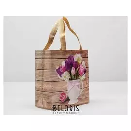 Сумка хозяйственная, отдел без молнии, цвет бежевый