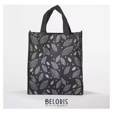 Сумка хозяйственная, отдел без молнии, цвет чёрный