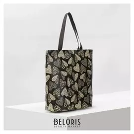 Сумка хозяйственная, отдел на молнии, цвет коричневый