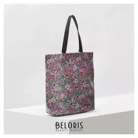 Сумка хозяйственная, отдел на молнии, цвет розовый