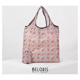 Сумка хозяйственная, складная, 1 отдел, цвет серый