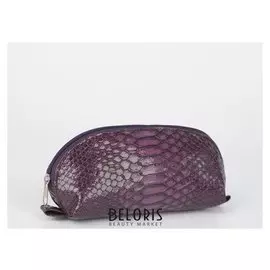 Сумка-косметичка 1097, 20*7*9, отдел на молнии, бордовый