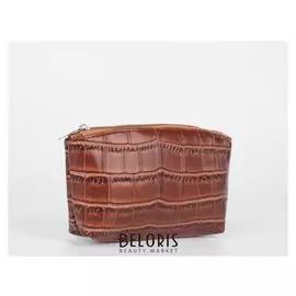 Сумка-косметичка 1103, 16*7*10, отдел на молнии, рептилия рыжий