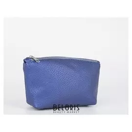 Сумка-косметичка 1103, 16*7*10, отдел на молнии, синий перламутр