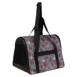 Сумка-переноска FLIP "Принт", размер S, 39 х 23 х 27 см микс цветов