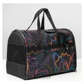 Сумка-переноска "Лонги" 24 х 41 х 30 см, краски