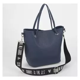 Сумка шоппер, 29х13х22 см, цвет синий