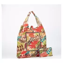 Сумка складная, отдел на кнопке, цвет бежевый