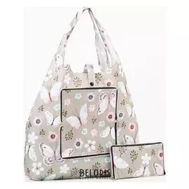 Сумка складная, отдел на кнопке, цвет серый