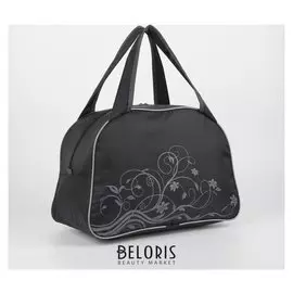 Сумка спортивная, отдел на молнии, цвет чёрный