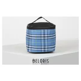 Сумка-термо, отдел на молнии, цвет синий