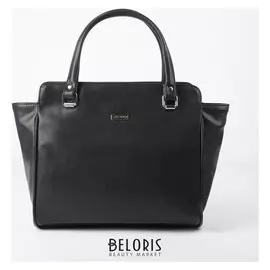 Сумка жен 1043, 30*10*27, отд на молнии, н/карман, регул ремень, черный