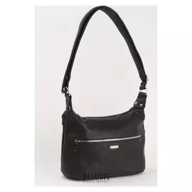 Сумка жен 1057, 27*12*21, отд на молнии, 2 н/кармана, черный