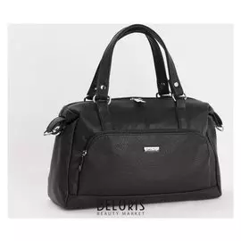 Сумка жен 130, 31*11*20, отд на молнии, 2 н/кармана, регул ремень, черный