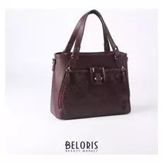 Сумка жен 1454, 30*12*24, отд с пер на молн, 2 н/карм, дл ремень, бордо