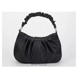 Сумка жен 1503, 33*10*20, отд на молнии, н/карман, дл ремень, черный