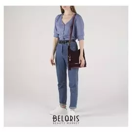 Сумка жен 2029-3, отд на молнии, 3 н/кармана, красный