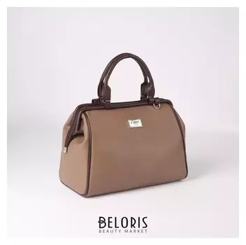 Сумка жен 303.1d, 36*17*24, отд на молнии, н/карман, длин ремень, коричневый