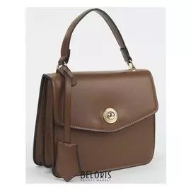 Сумка жен 8068, отд на молнии, н/карман, рыжий