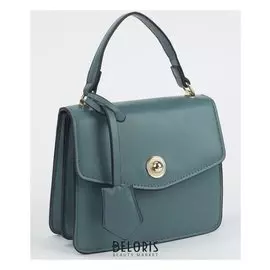 Сумка жен 8068, отд на молнии, н/карман, зеленый