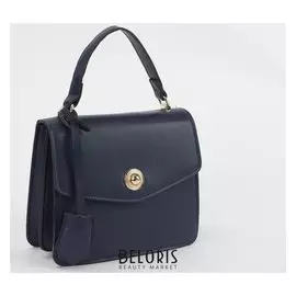 Сумка жен 8068, отд на молнии, н/карман, синий