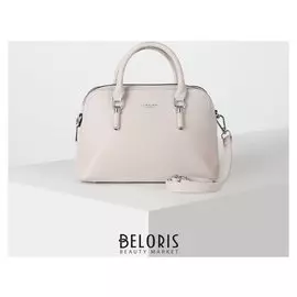 Сумка жен 8380 30*11*21, отдел на молнии, нар карман, дл ремень,бежевый