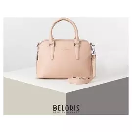 Сумка жен 8381, 30*11*20, 2 отд на молниях, н/карман, пудра