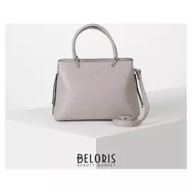 Сумка жен 892259 30*10*21, отдел на молнии, нар карман, дл ремень, бежевый