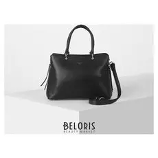 Сумка жен 892259 30*10*21, отдел на молнии, нар карман, дл ремень, черный