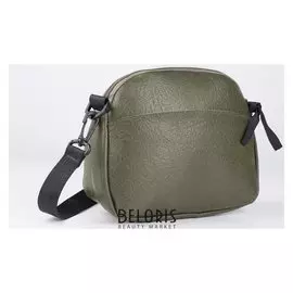 Сумка жен карла, 21*8*18, отд на молнии, длин ремень, зеленый