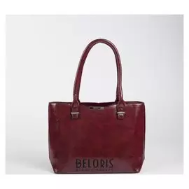 Сумка жен L-11198, 39*12*24, отд на молнии, н/карман, длин ремень, красный