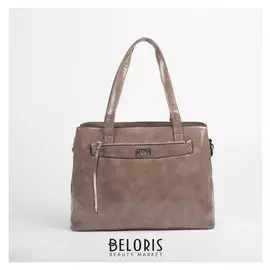 Сумка жен L-12526, 37*13*22, отд на молнии, н/карман, хаки