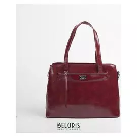 Сумка жен L-12526, 37*13*22, отд на молнии, н/карман, красный