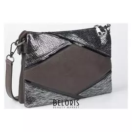 Сумка жен L-19105, 24*3*17, отд на молнии, длин ремень, коричневый