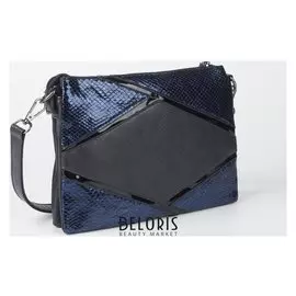 Сумка жен L-19105, 24*3*17, отд на молнии, длин ремень, синий