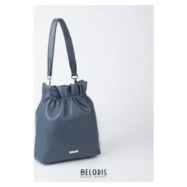 Сумка жен L-20108, 24*9*29, отд на молнии, н/карман, 2 ремня, синий