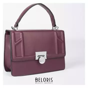 Сумка жен L-6662, 22*8*16, отд на молнии, н/карман, красный