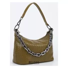 Сумка жен L-80858, 29*15*19, отд на молнии, длин ремень, н/карман, хаки