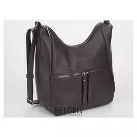 Сумка жен L-892613, 33*13*28, отд на молнии, 2н/карман, регул ремень, коричневый