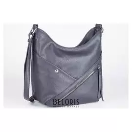 Сумка жен L-892617, 32*13*29, отд на молнии, 3 н/кармна, регул ремень, синий