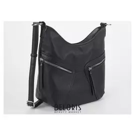 Сумка жен L-892620, 31*13*30, отд на молнии, 3 н/кармана, регул ремень, черный