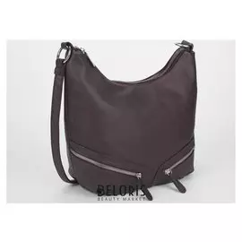 Сумка жен L- 892628, 37*14*28, отд на молнии, 3 н/кармана, регул ремень, бордо