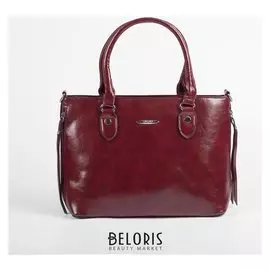 Сумка жен L-9384, 38*14*23, отд на молнии, н/карман, красный