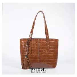 Сумка жен L-9776, 38*13*25, отд на молнии, н/карман, рыжий