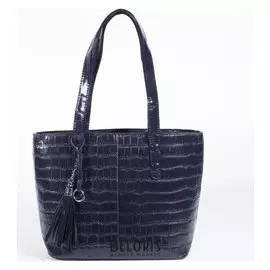 Сумка жен L-9776, 38*13*25, отд на молнии, н/карман, синий